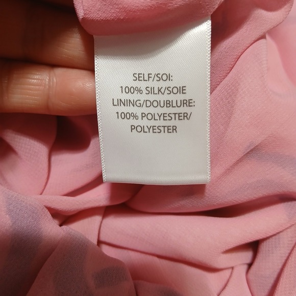 Tanya Taylor Pink Floral Print Wrap Jumpsuit Cropped Sleeve Tie Waist Size 6 - Picture 13 of 14